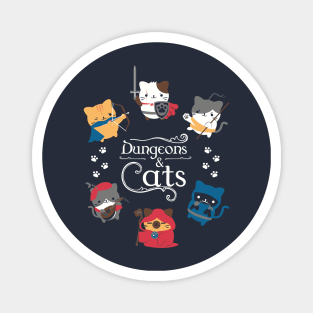 Dungeons & Cats Magnet